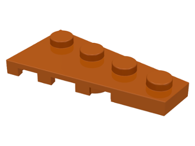 LEGO Platten (modifiziert) - Flügel 2 x 4 (rechts)