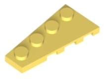 LEGO  Plates (modified) – Wedge 4 x 2 (Left)
