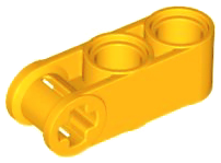 LEGO Technic connectors - axles and pin connection with 2 vertical pin holes (3L)