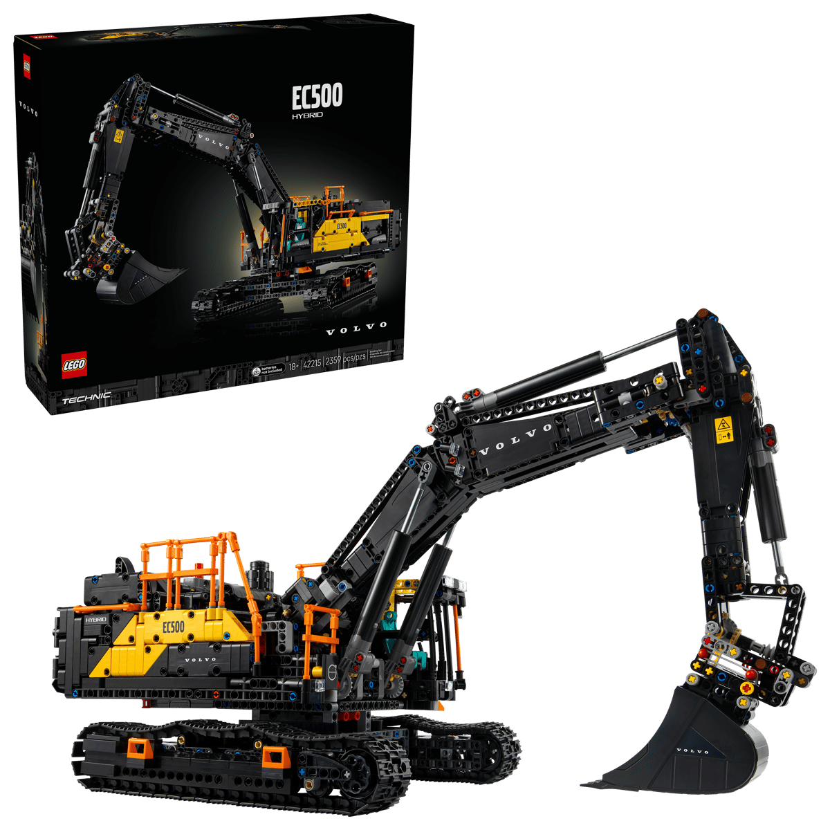 LEGO® Volvo EC500 Hybrid Excavator #42215