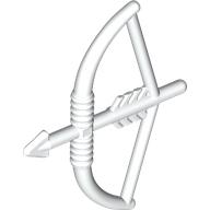 LEGO Minifigure Accessories (weapons) - long arch with drawn arrow
