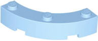LEGO Bricks (modified) - Cornerstone 4 x 4 macaroni mold with 3 studs