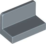Lego plates (modified) - plate 1 x 2 x 1 with rounded corners