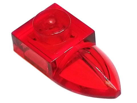 LEGO Platten (modifiziert) - 1 x 1 mit horizontalem Zahn