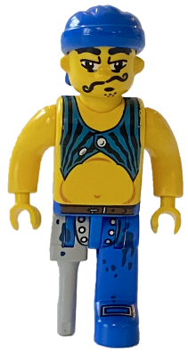 LEGO Minifigur Pirates - Scurvy Dog (4j009)