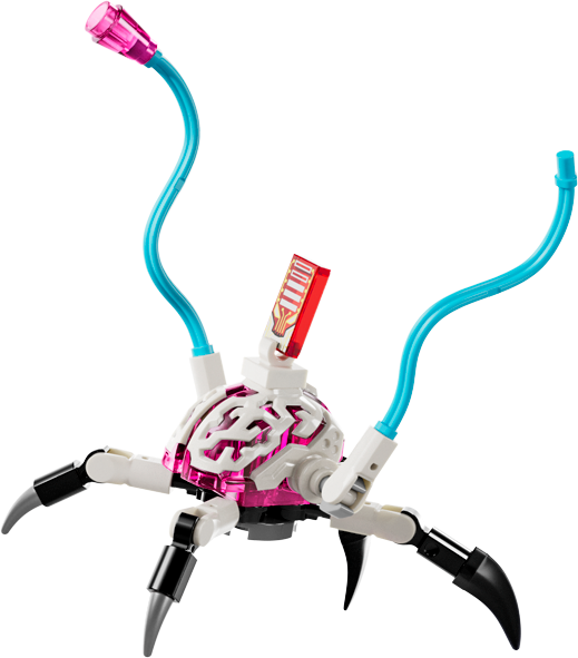 LEGO Minifigur Cyber Brain Spider - 4 Legs – Dreamzzz (drm070) – neu