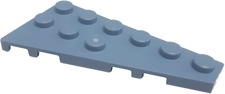 LEGO Plates (modified) - wing 3 x 6 (right)