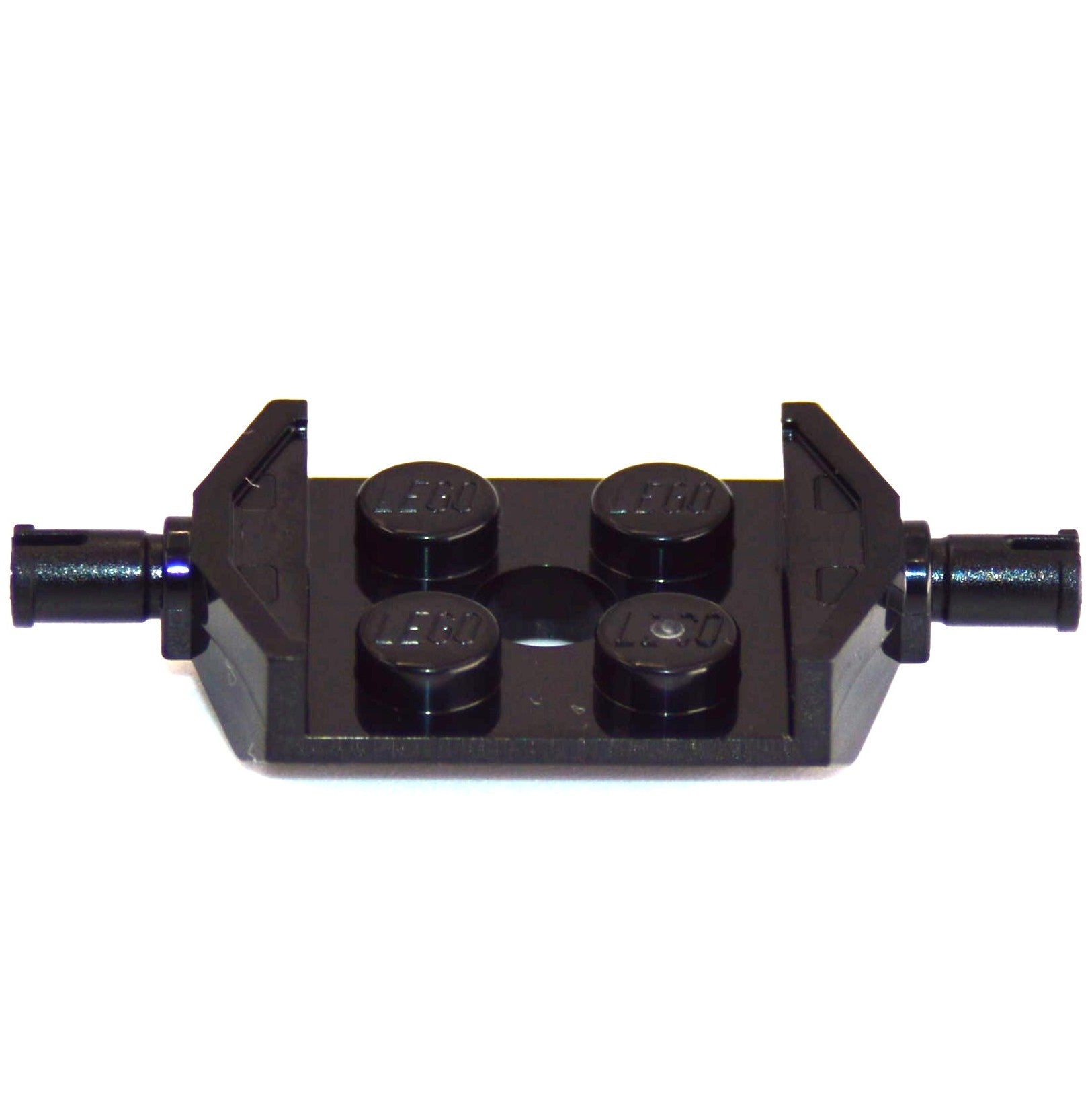 LEGO Platte modifiziert 2 x 2 mit Räder Halter breit und Loch (6157)