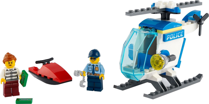LEGO® City kits - police helicopter
