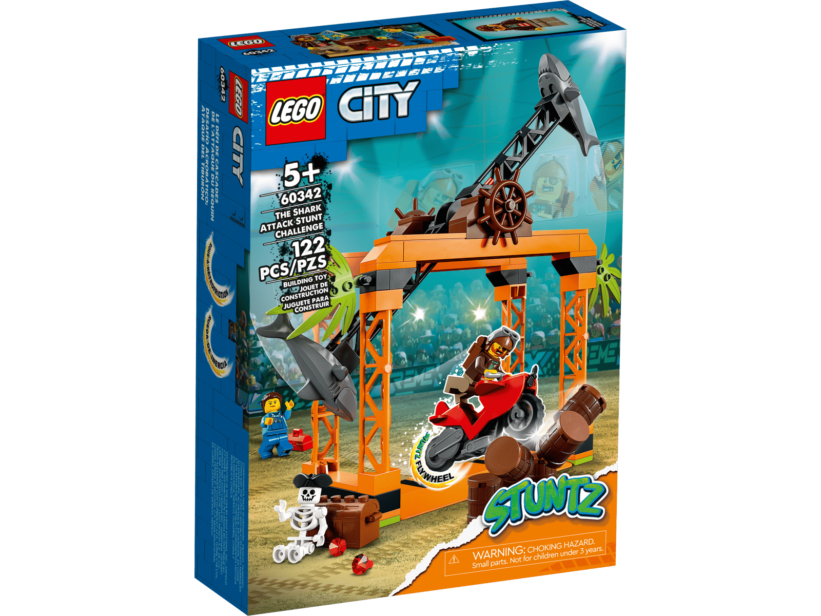 LEGO® Haiangriff-Stuntchallenge