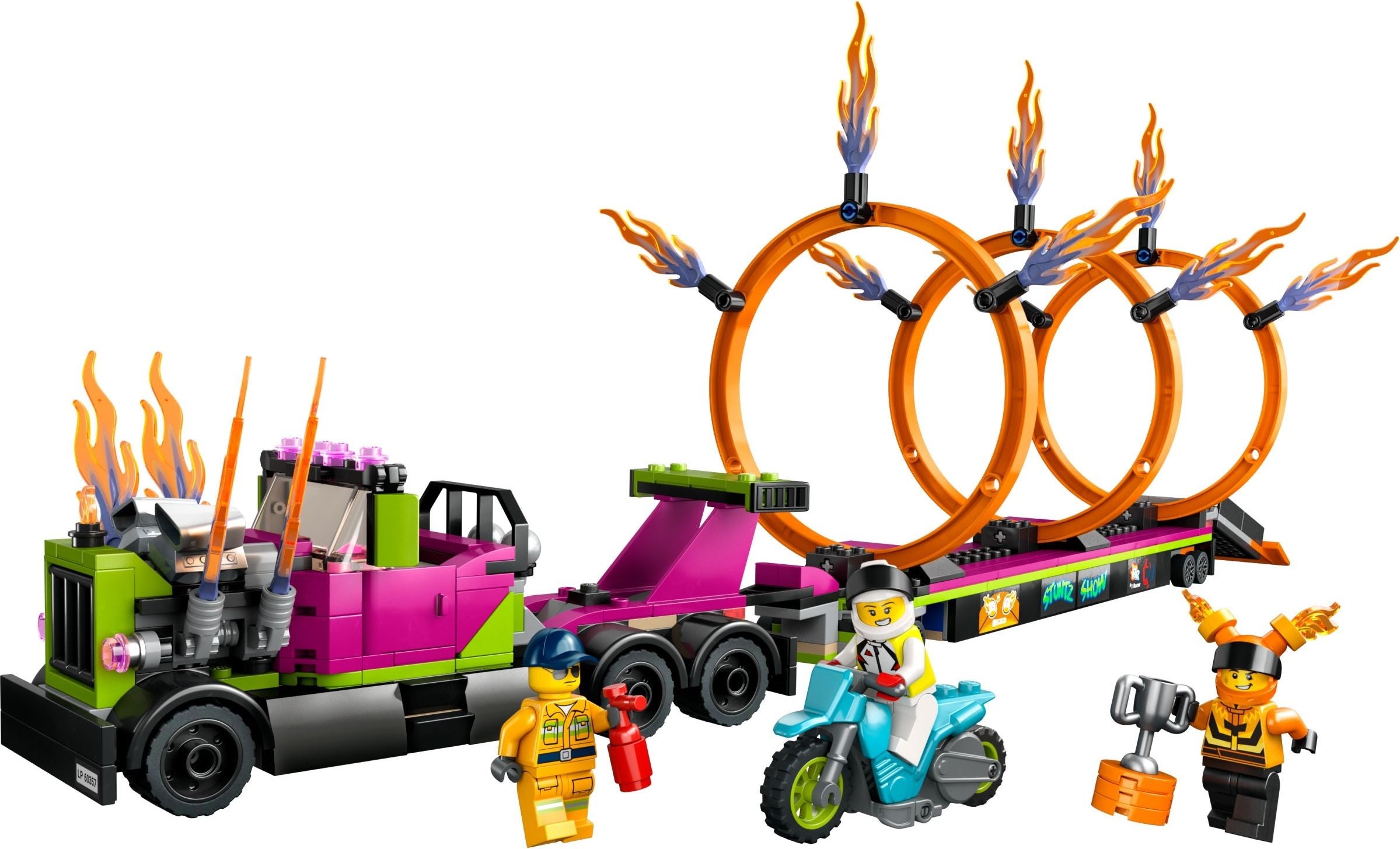 LEGO® Stunttruck with fire ripe challenge