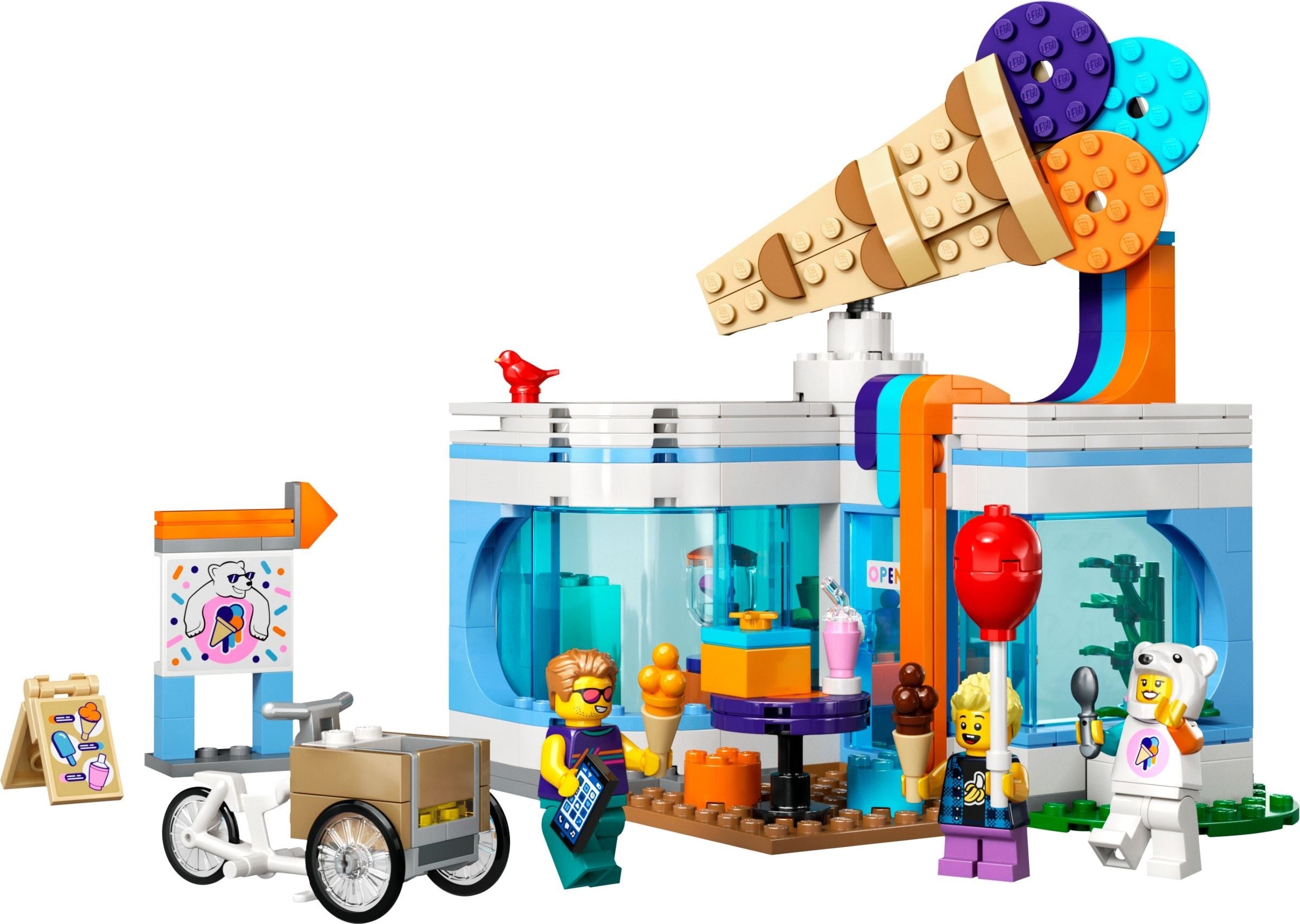 LEGO® ice cream parlor