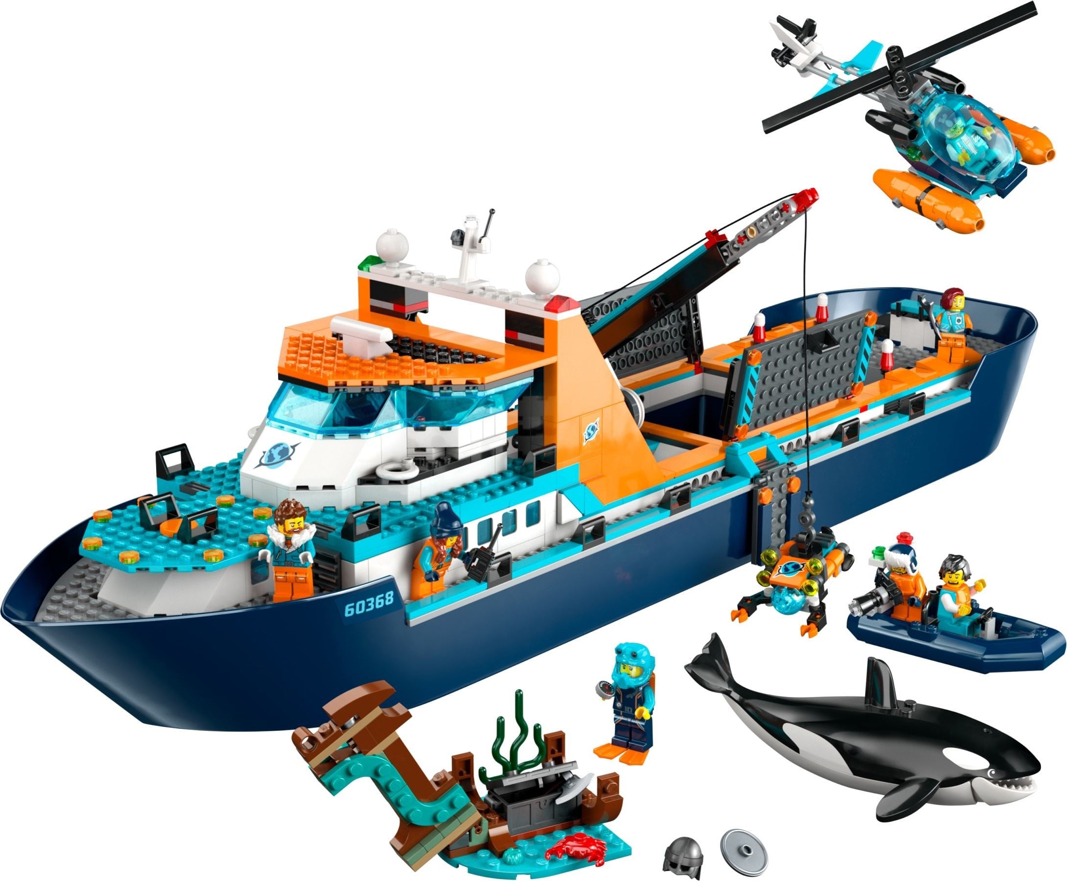 LEGO® Arctic research ship