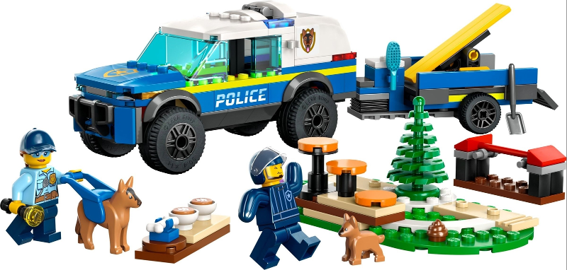 LEGO® Mobiles Polizeihunde-Training