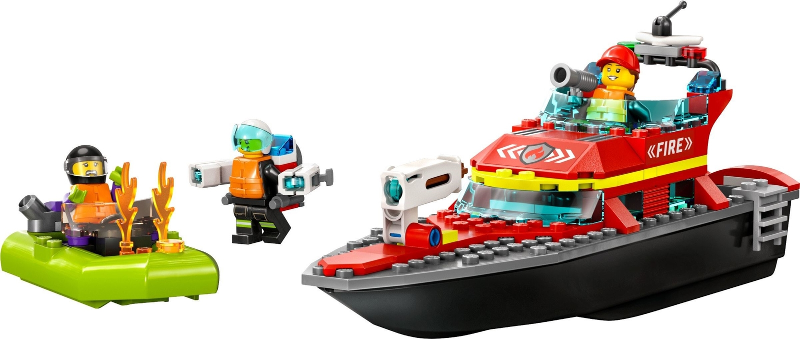 LEGO® fire boat