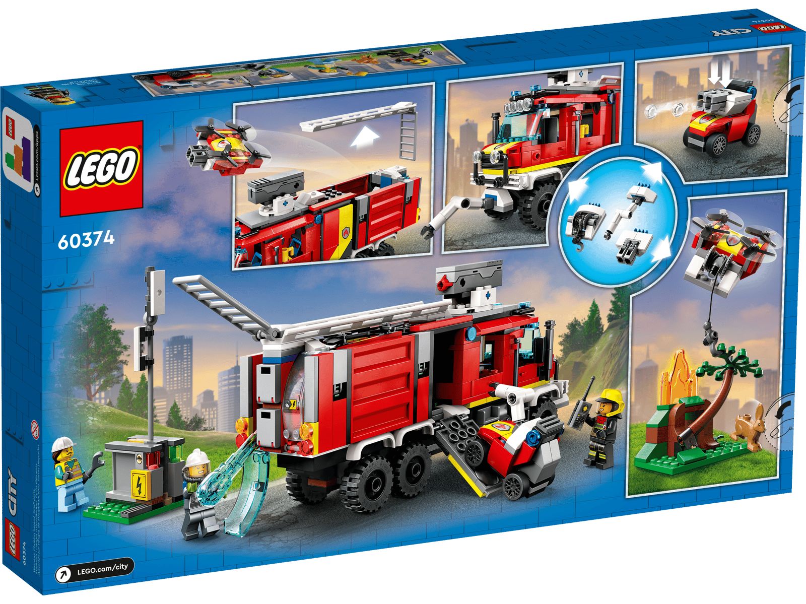 LEGO® Einsatzleitwagen der Feuerwehr