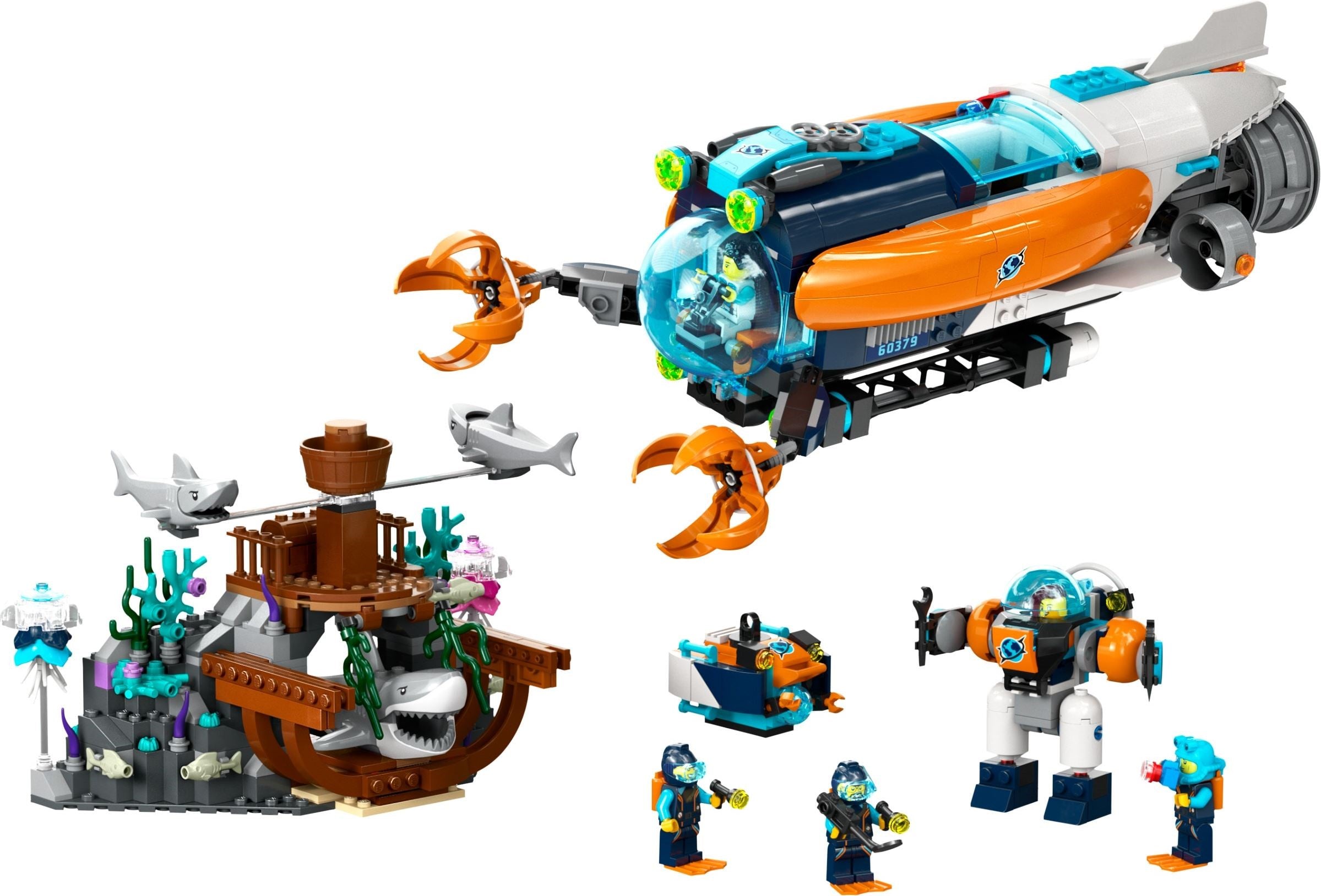 LEGO® Researcher submarine