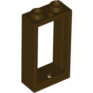 LEGO window frame 1 x 2 x 3 (flat front)