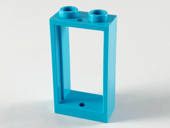 LEGO window frame 1 x 2 x 3 (flat front)