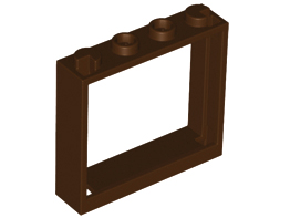 LEGO window frame 1 x 4 x 3 (without shutters)