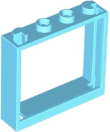 LEGO window frame 1 x 4 x 3 (without shutters)