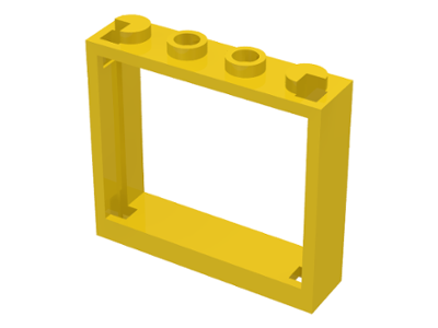 LEGO window frame 1 x 4 x 3 (without shutters)