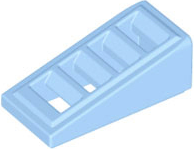 LEGO roof stones (modified) - sloping 18 degrees, 2 x 1 x 2/3 with grating