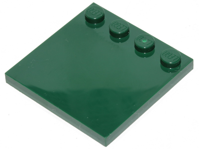 LEGO tiles (modified) - 4 x 4 with knobs on the edge