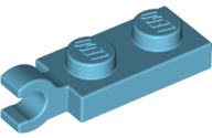 LEGO Plates (modified) - 1 x 2 with horizontal clip
