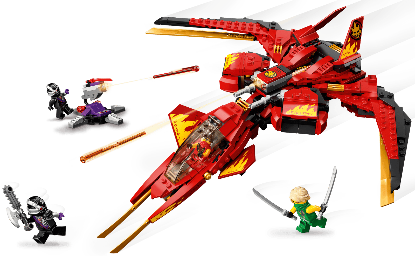 LEGO Ninjago Sets - Kai's super jet