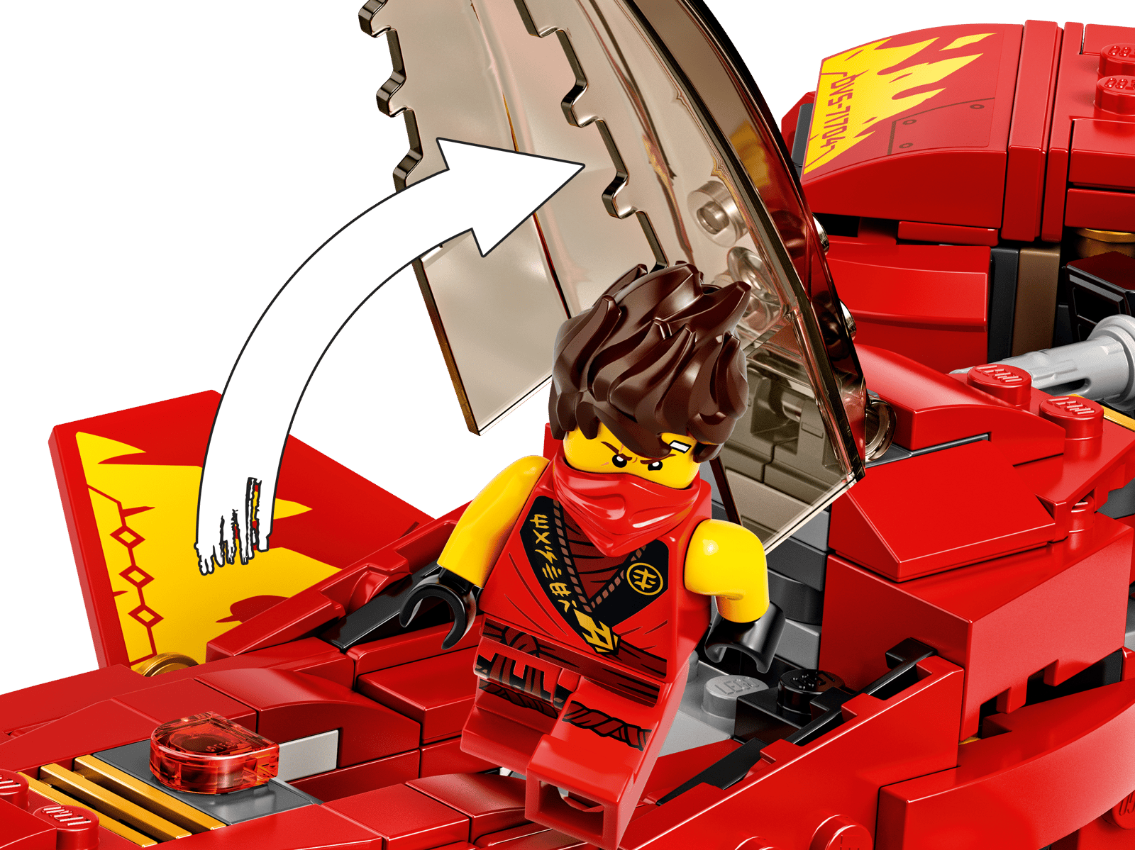 LEGO Ninjago Sets - Kai's super jet