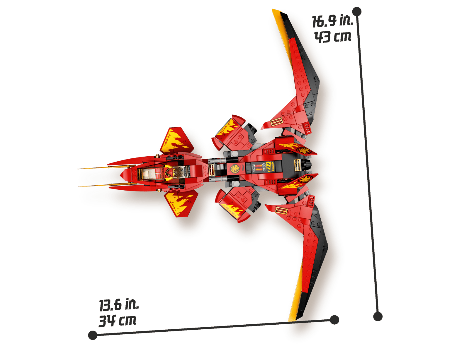 LEGO Ninjago Sets - Kai's super jet