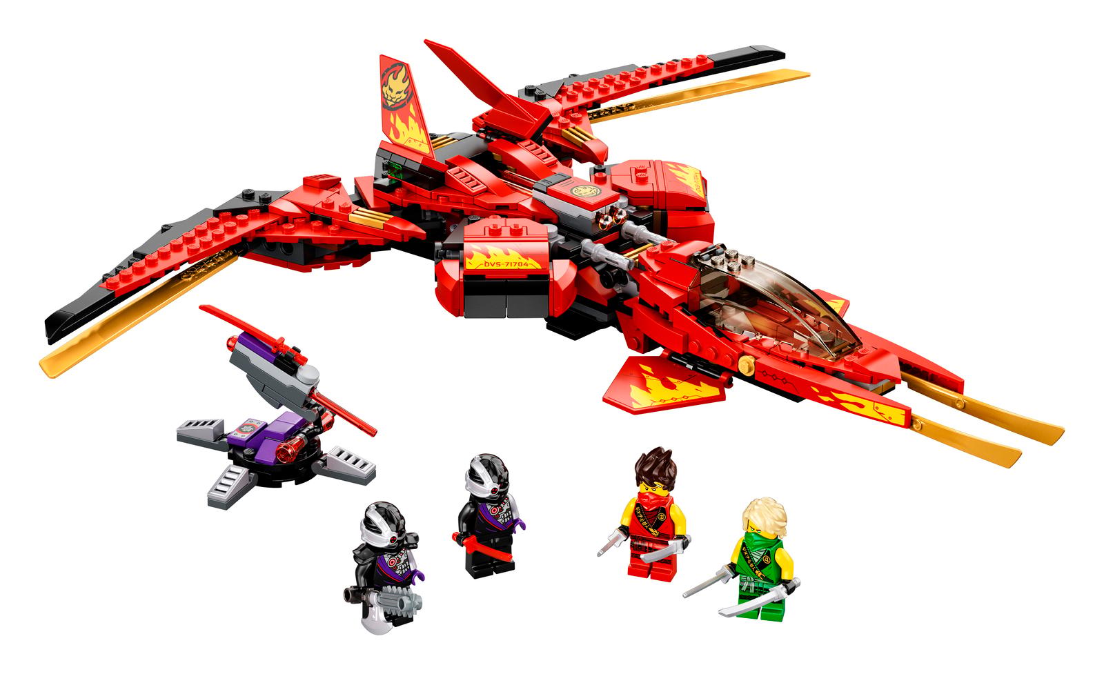 LEGO Ninjago Sets - Kai's super jet