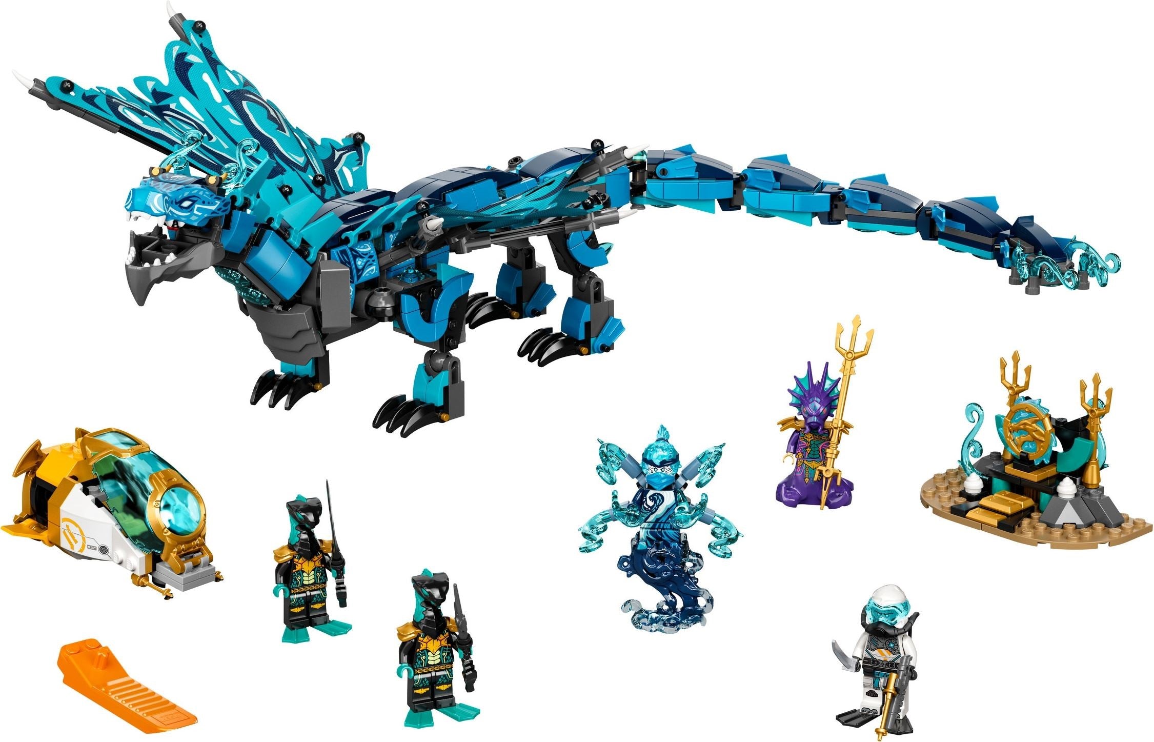 LEGO® water dragon