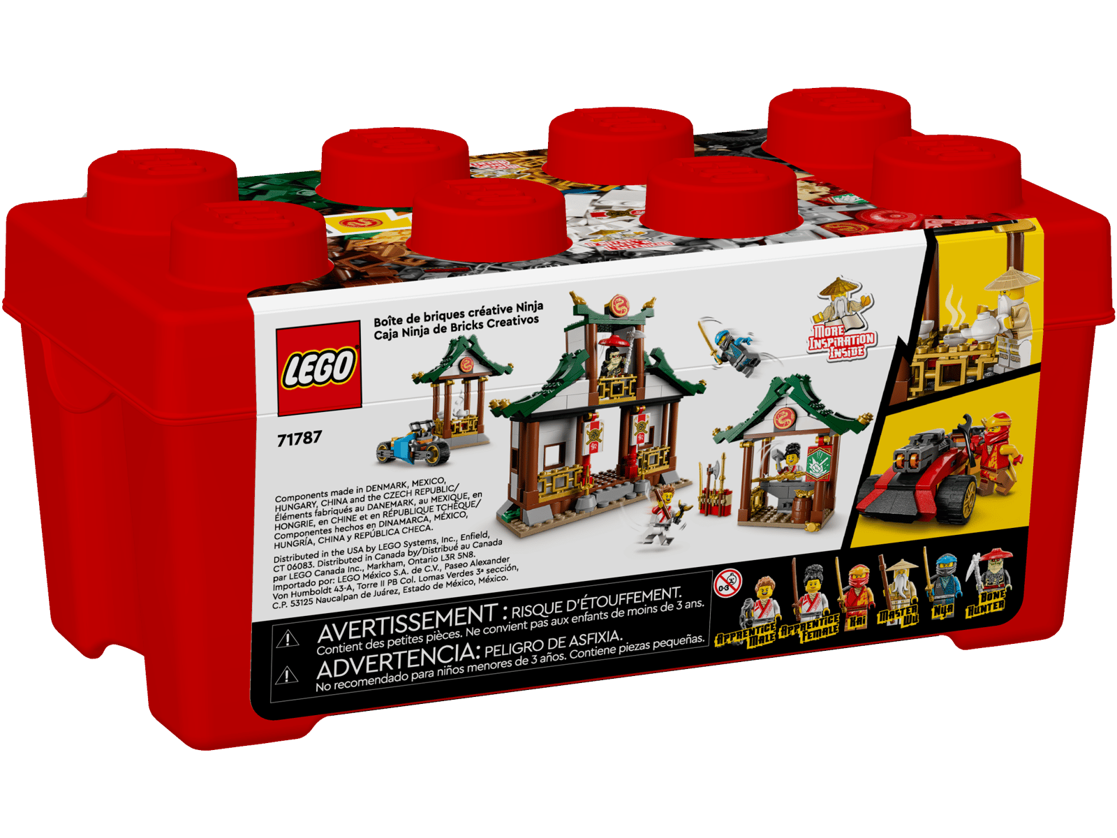 LEGO® Creative Ninja Brick Box