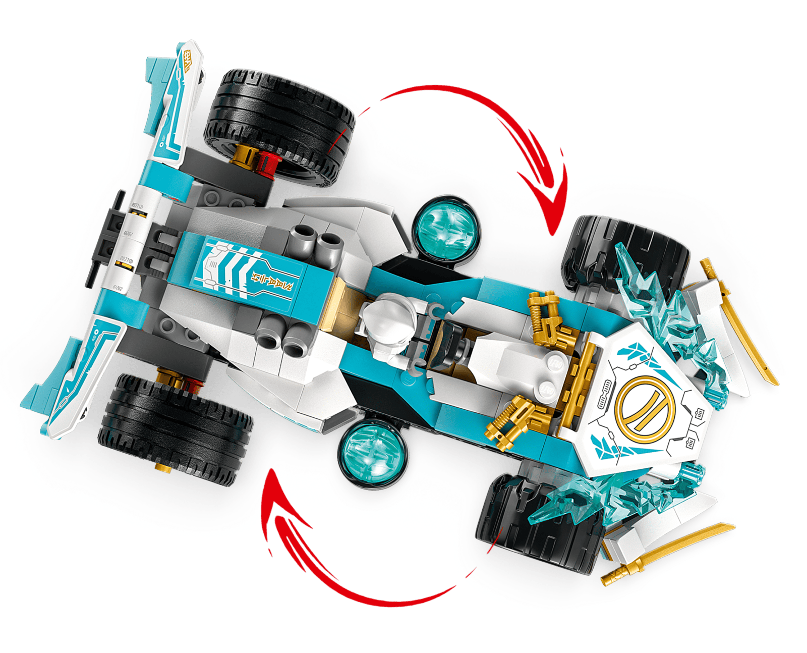 LEGO® Zane's Dragon Power Spinjitzu racing car