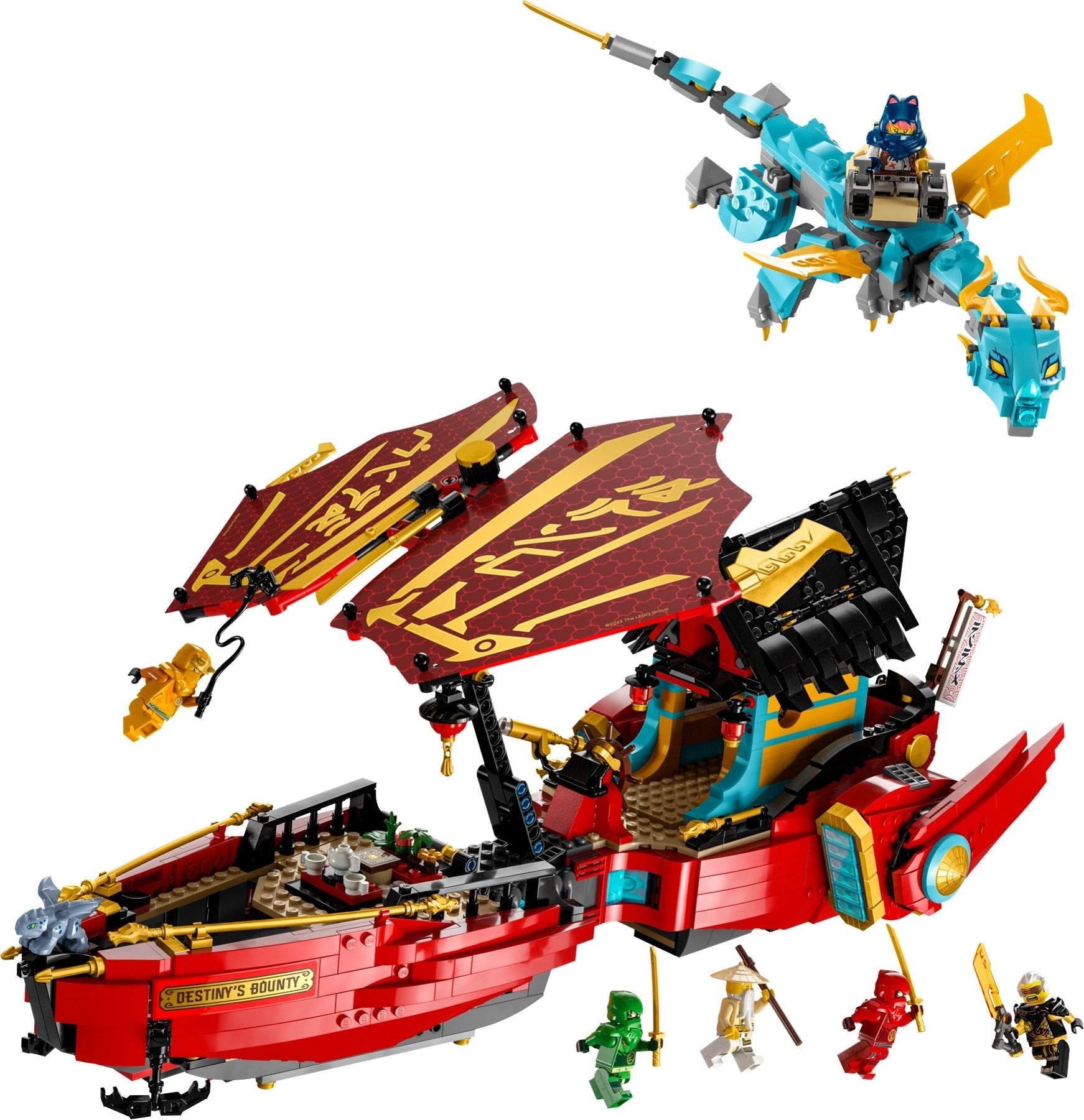 LEGO® Ninja-Flugsegler im Wettlauf mit der Zeit