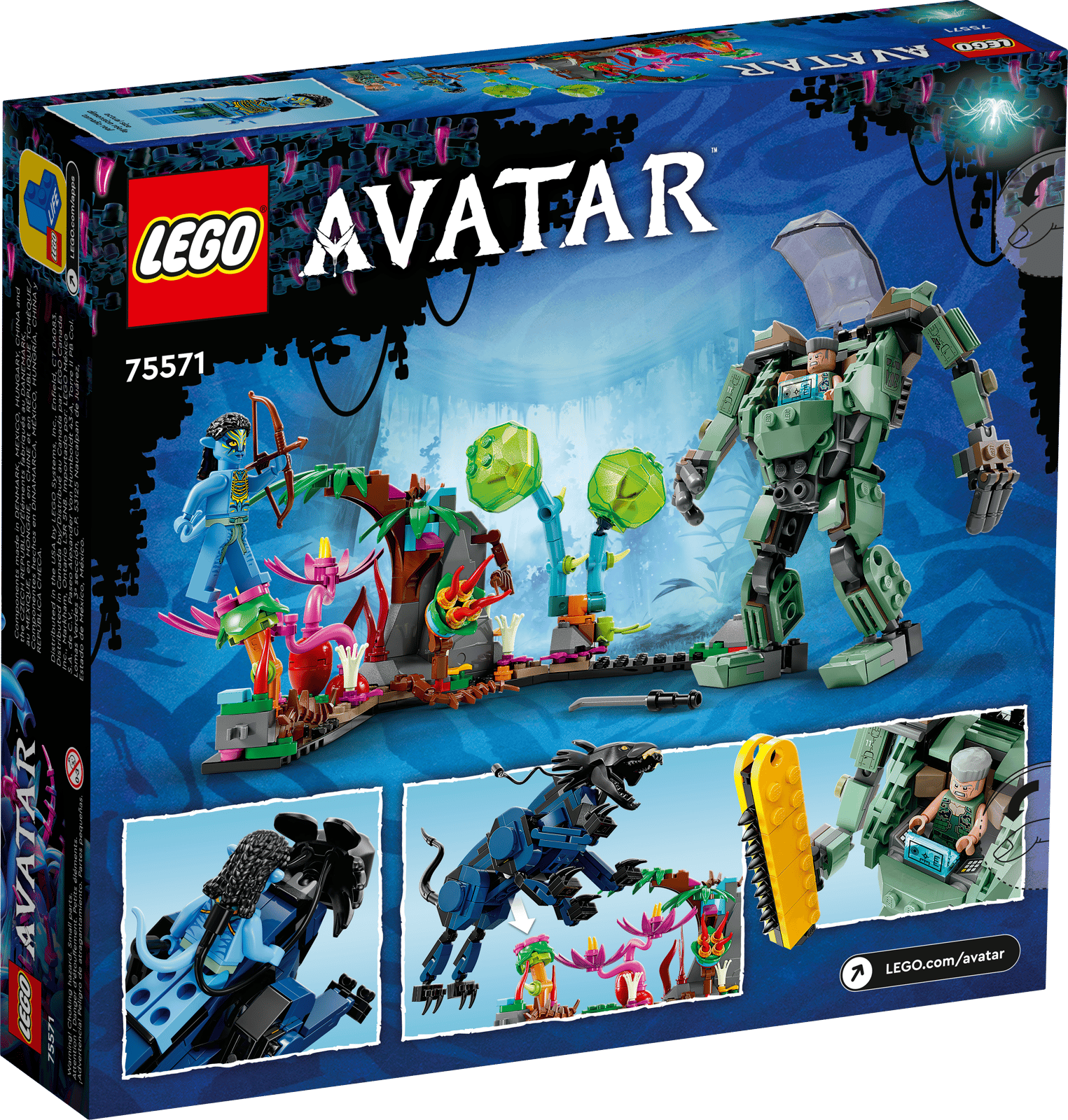 LEGO® Neytiri und Thanator vs. Quaritch im MPA