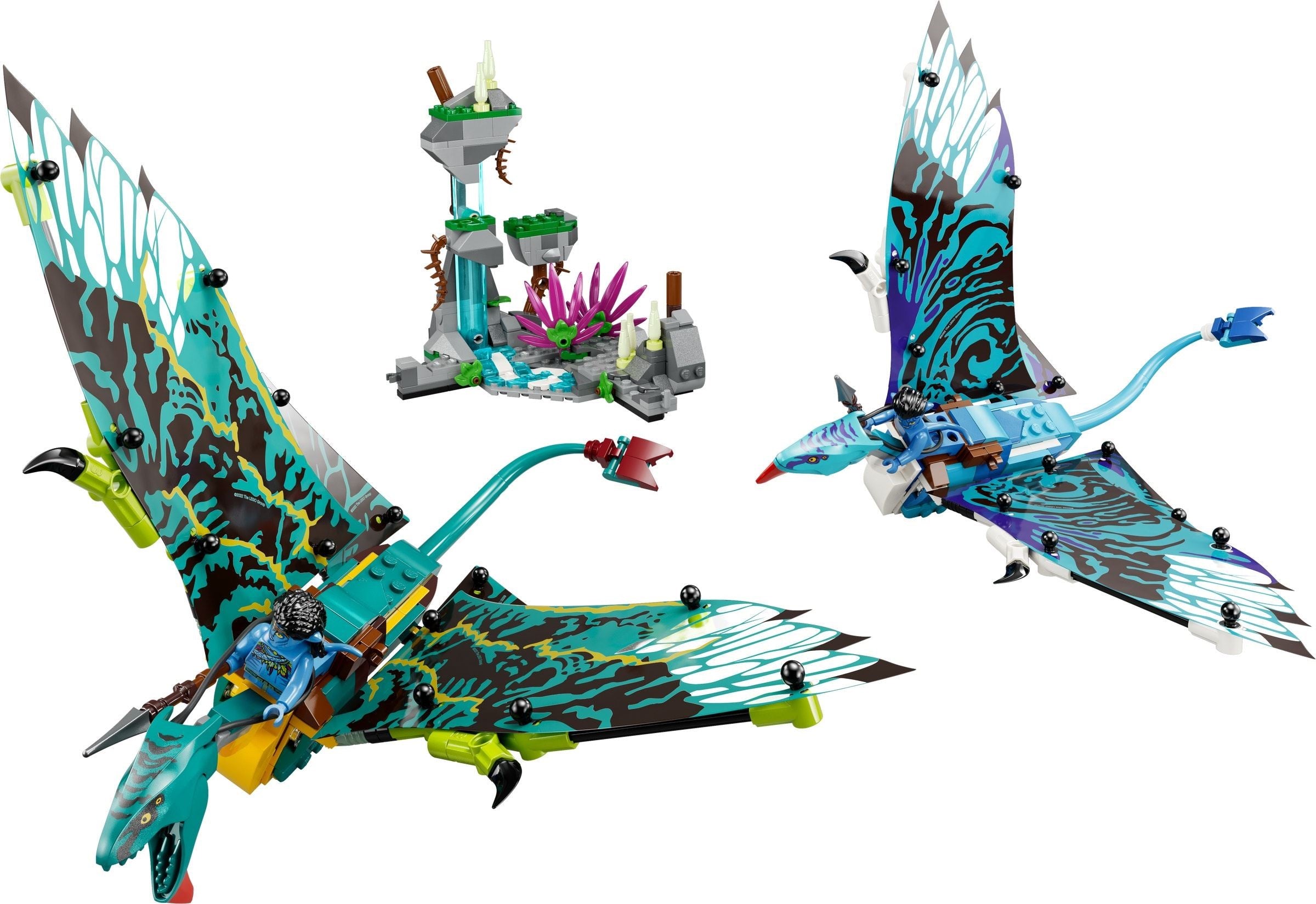 LEGO® Jake and Neytiri's first flight on a banshee