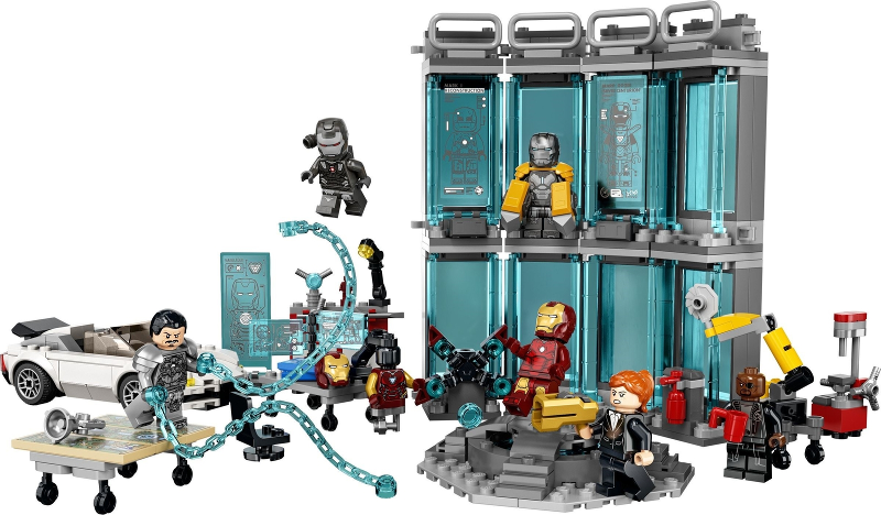 LEGO® Iron Man's Workshop