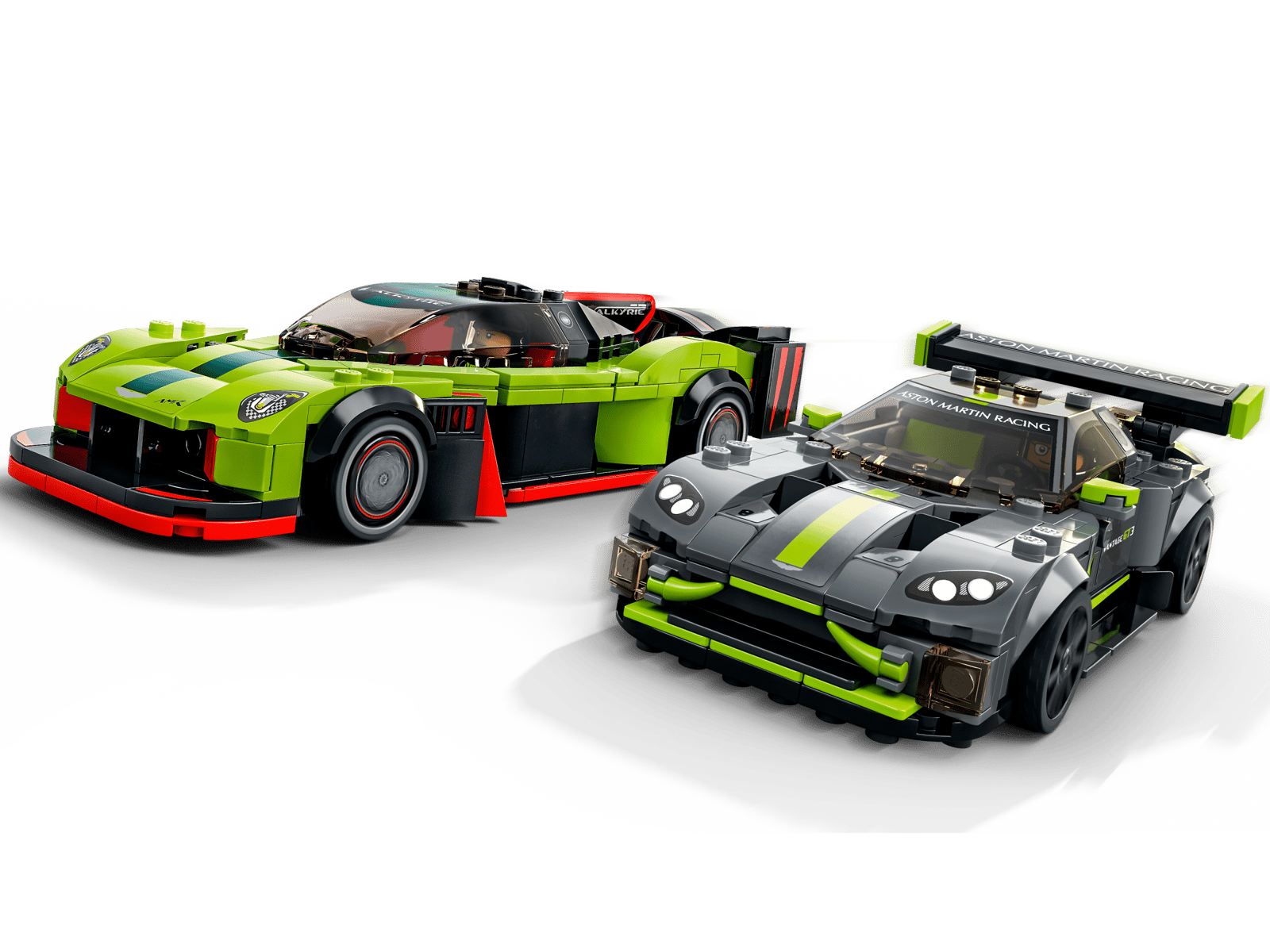 LEGO® Aston Martin Valkyrie AMR Pro & Aston Martin Vantage GT3