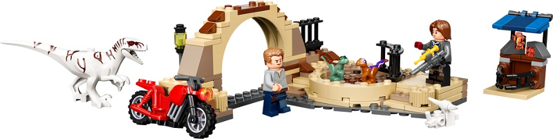 LEGO® Atrociraptor: Motorcycle Chase