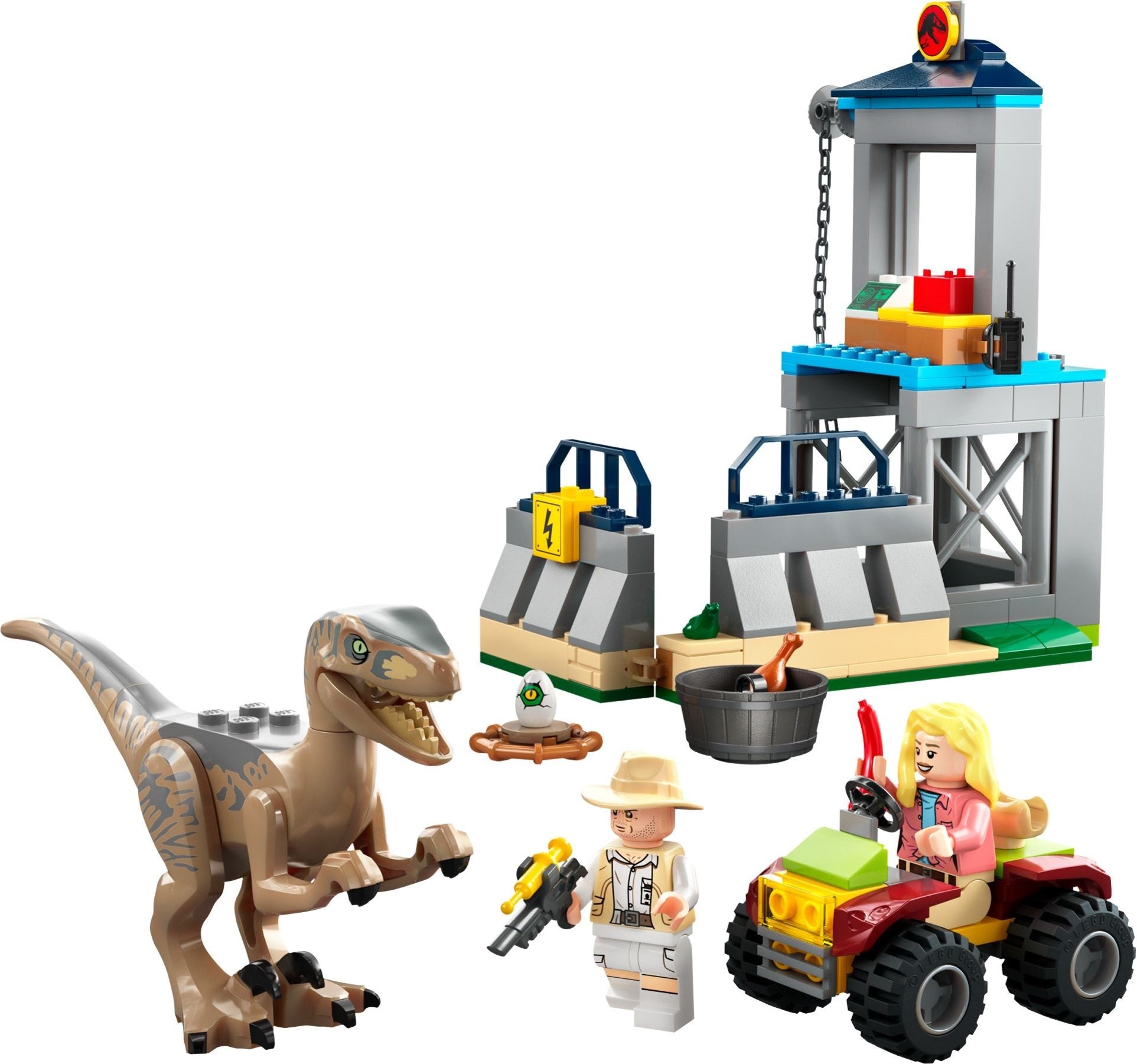 LEGO® escape of the Velociraptor