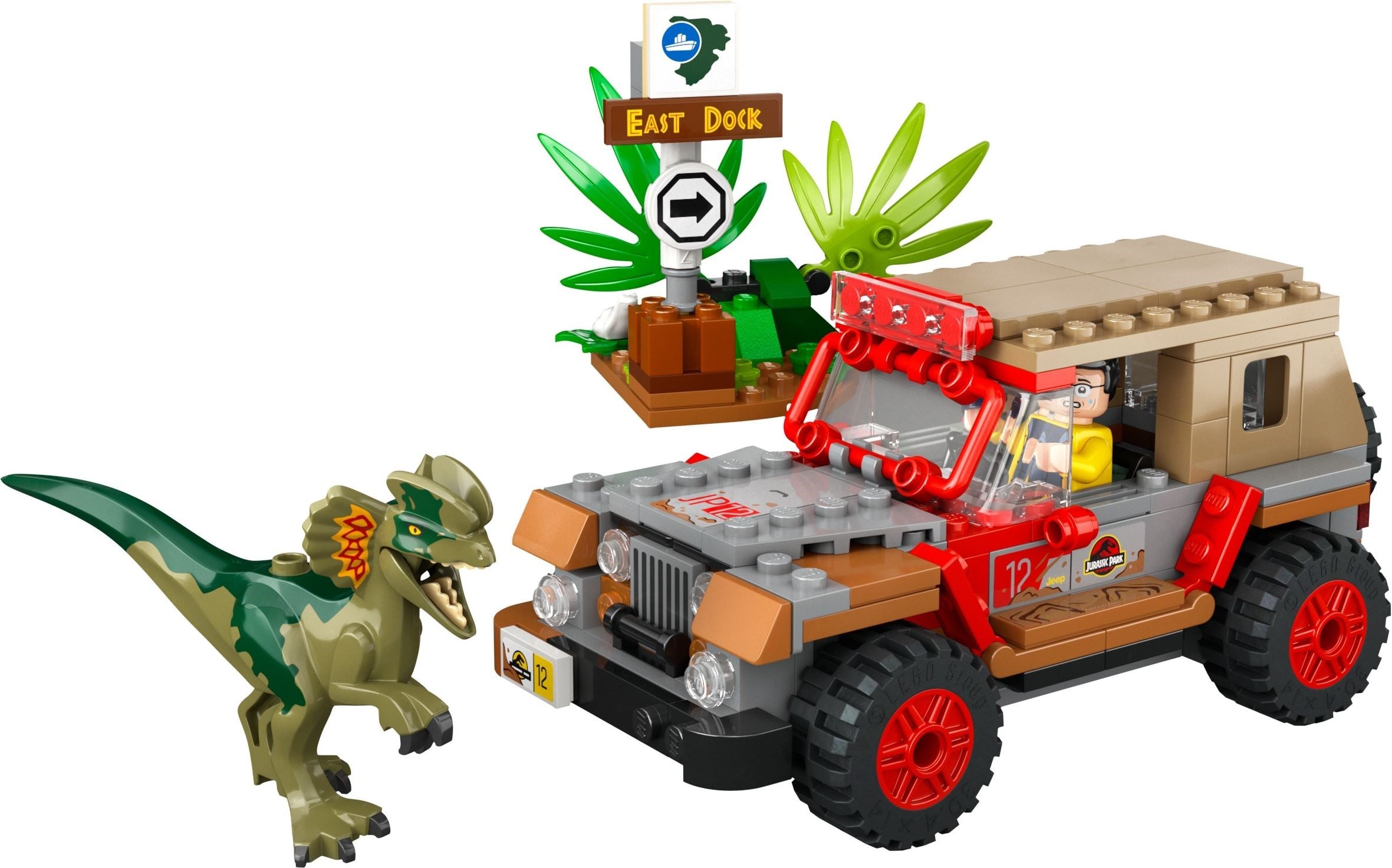 LEGO® amending the dilophosaurus