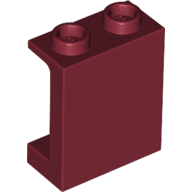 LEGO PANELE - 1 x 2 x 2 with side support (hollow knobs)
