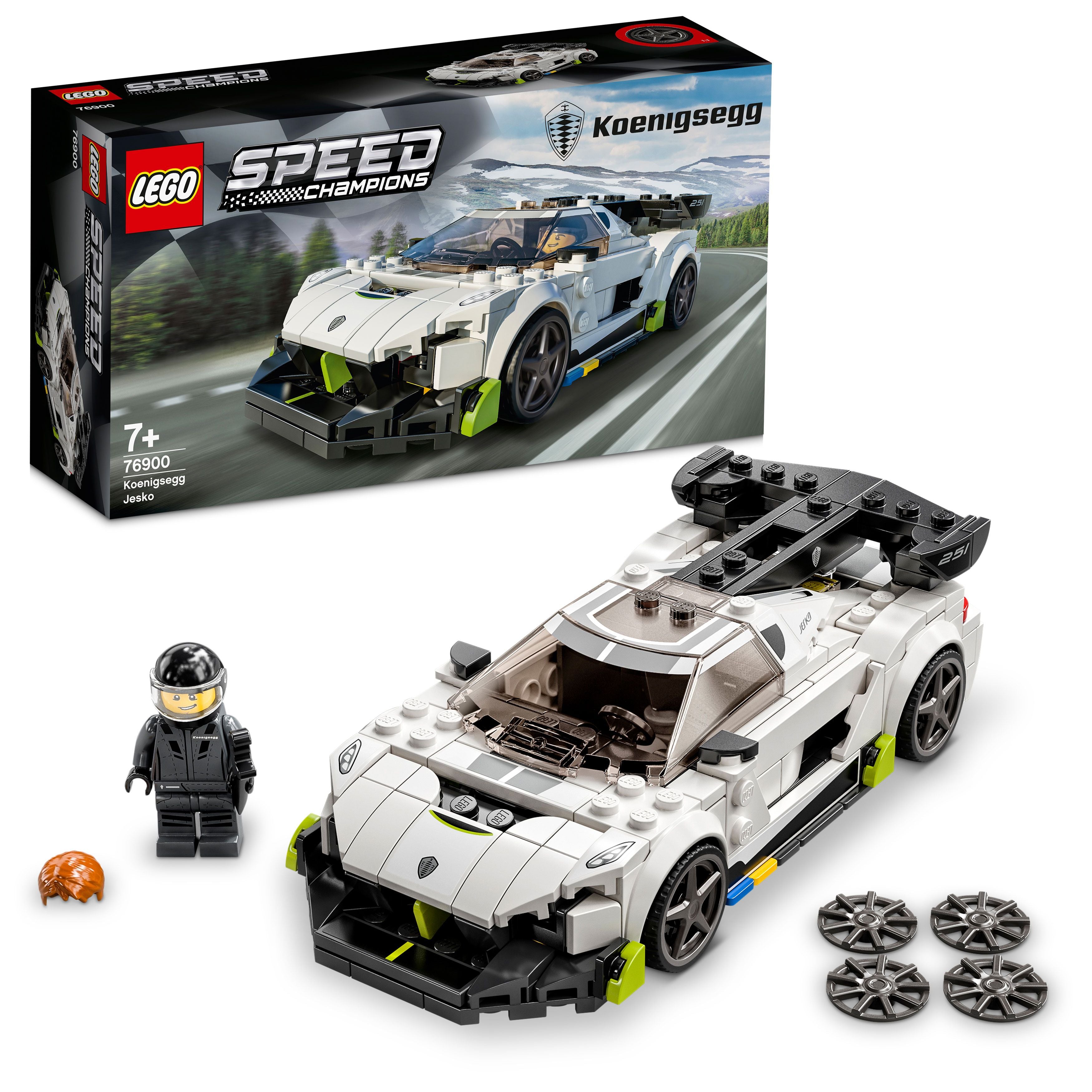 LEGO® Speed Champions Koenigsegg Jesko (76900); Bauset (280 Teile)