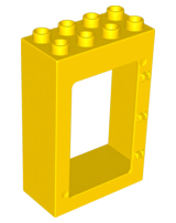 Lego Duplo Haus & Hof - door/ window frame 2 x 4 x 5