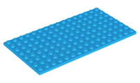 LEGO Plates (default) - 8x16