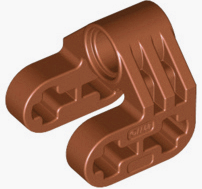 LEGO Technic connectors - Vertical, split axle and pin connection