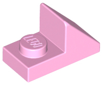 LEGO Dachsteine (modifiziert) - Schräge 2 x 1 mit 2/3 Ausschnitt (45°)